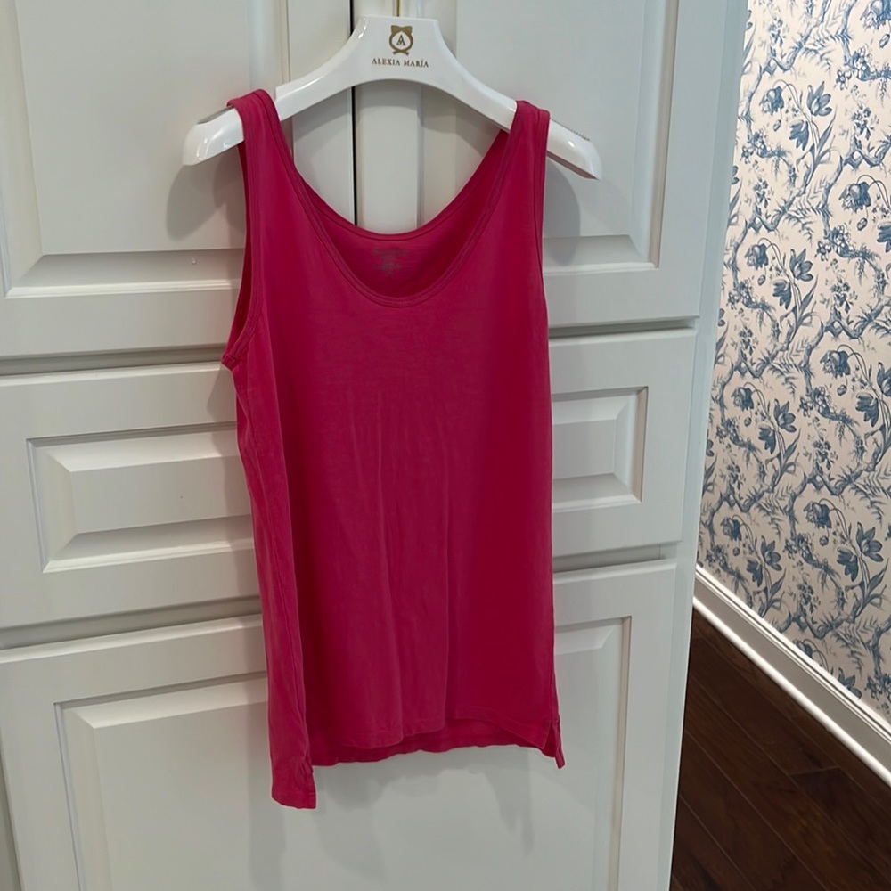 HOT PINK LOFT TANK TOP